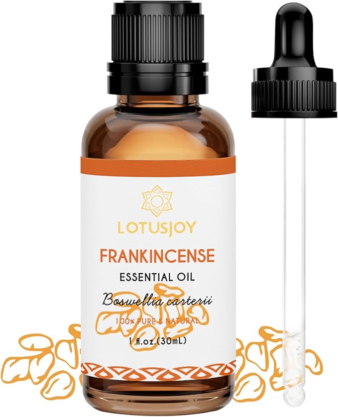 LOTUSJOY Frankincense Essential Oil for Diffuser, Skin, Hair, 1 Oz