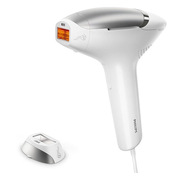 Philips Lumea IPL — Salon-Like Laser Hair Removal for Women & Men, Permanent Hair Reduction Device At Home — Safe, Painless, Easy for Legs, Bikini, Underarms, 5 Settings & Skin Sensors, BRI931/03