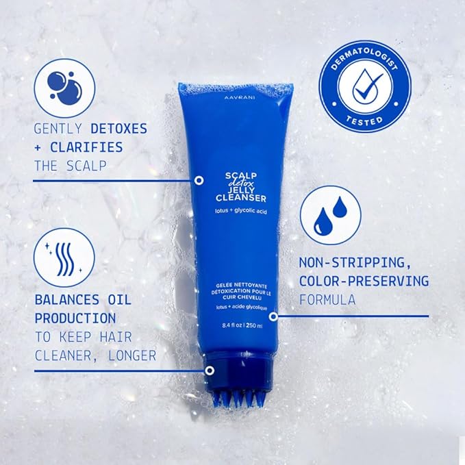 AAVRANI Scalp Detox Jelly Cleanser Tea Tree Shampoo