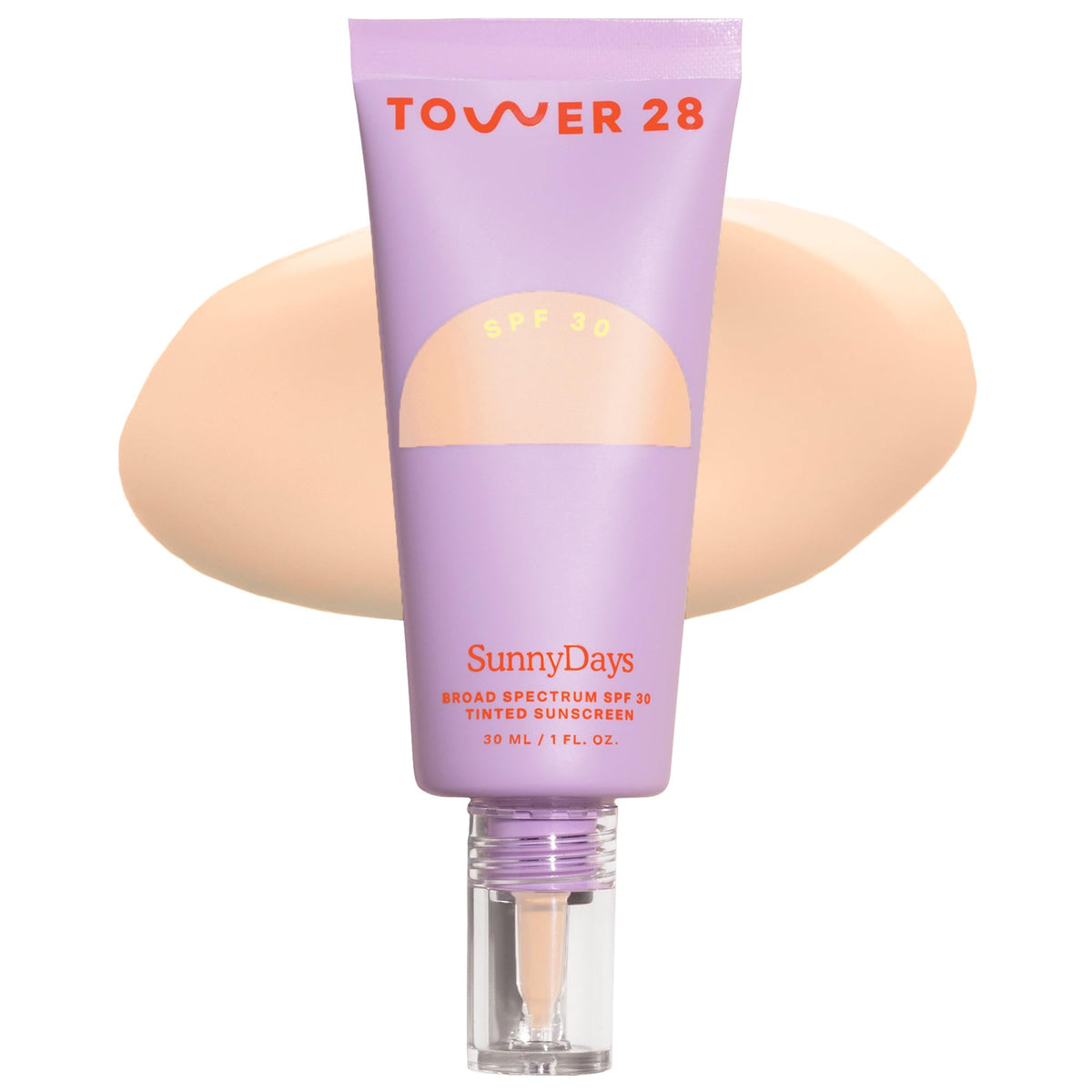 Tower 28 Foundation with SPF 30, SunnyDays Tinted Sunscreen, 20 (1 oz)