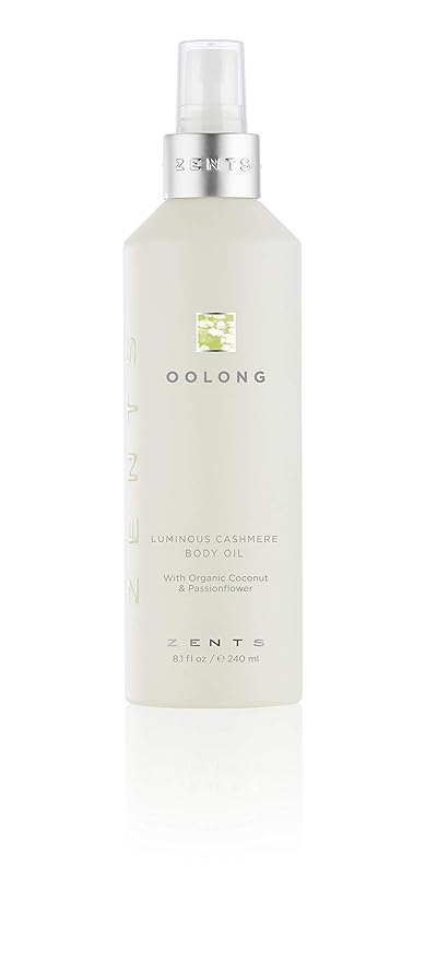Zents Luminous Cashmere Body Oil (Oolong Fragrance) 8 fl oz
