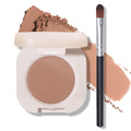 QIUFSSE Dusty Brown Single Eyeshadow,Nude Eyeshadow Primers (05 Cinnamon)