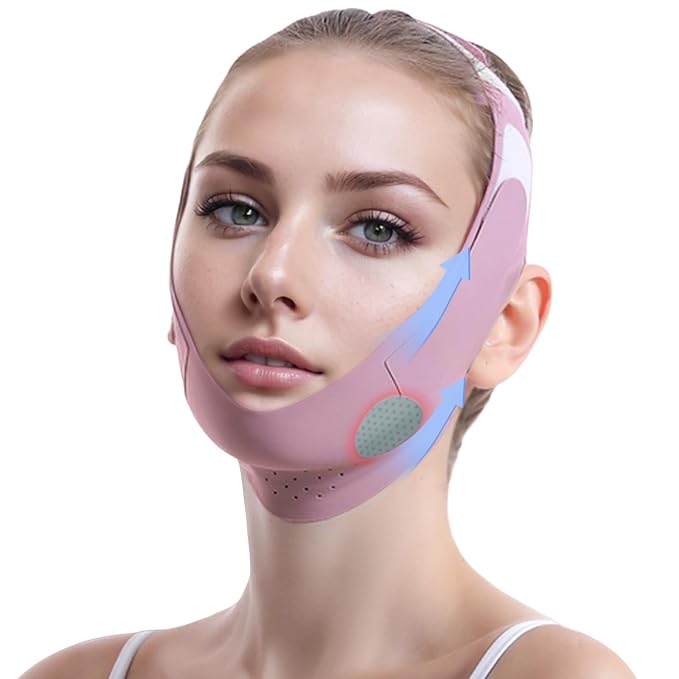 ROWMATE Graphene Chin Up Mask V Shaped Face Mask Chin Strap for Sleeping