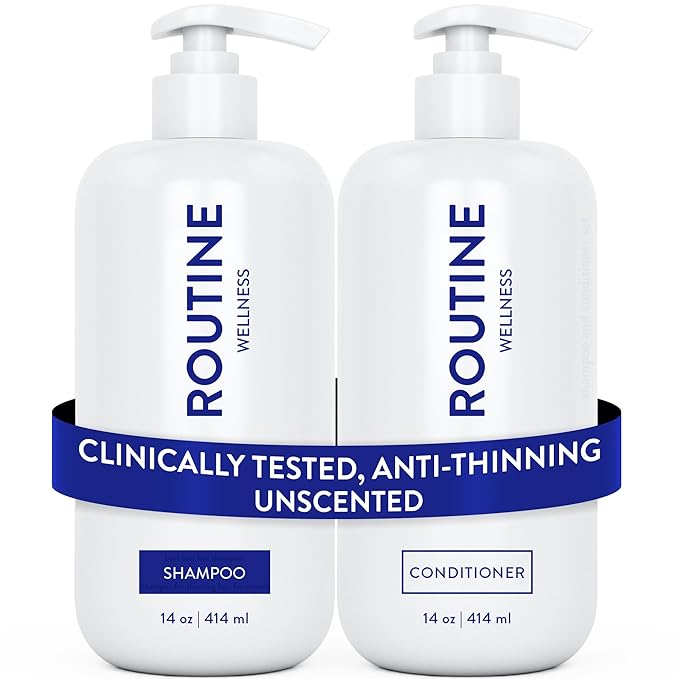 Routine Wellness Anti-Thinning Shampoo & Conditioner - Unscented