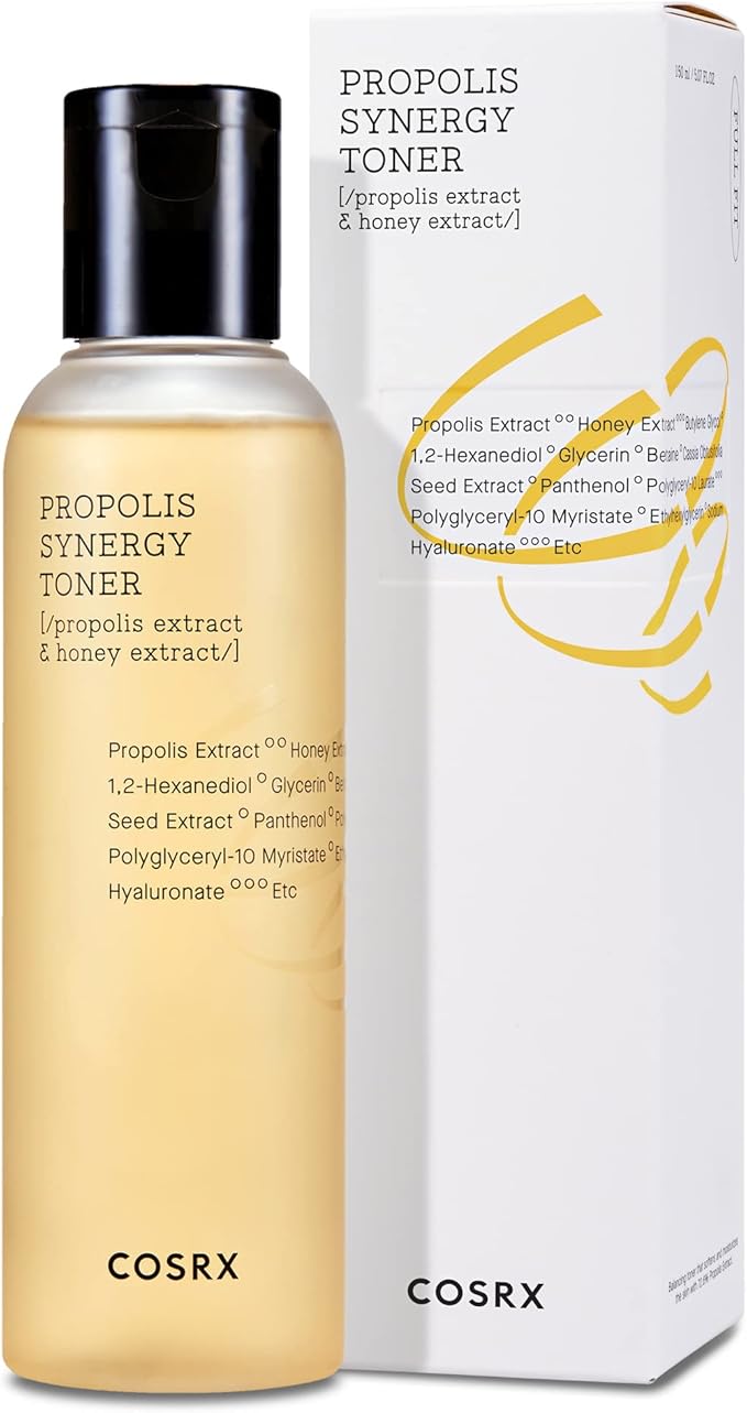 COSRX 72% Propolis Honey Toner, 3x Increase In Moisture Level, 9.46 fl.oz