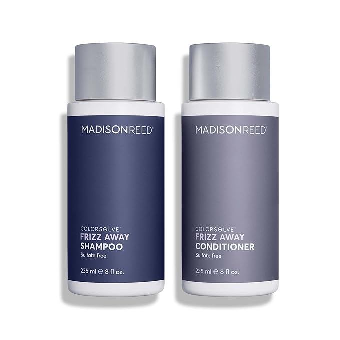 Madison Reed ColorSolve Frizz Away Conditioner – Sulfate-Free Anti-Frizz Conditioner for Curly, Wavy & Coily Color-Treated Hair, Controls Humidity & Smooths Frizz, 8 Fl Oz