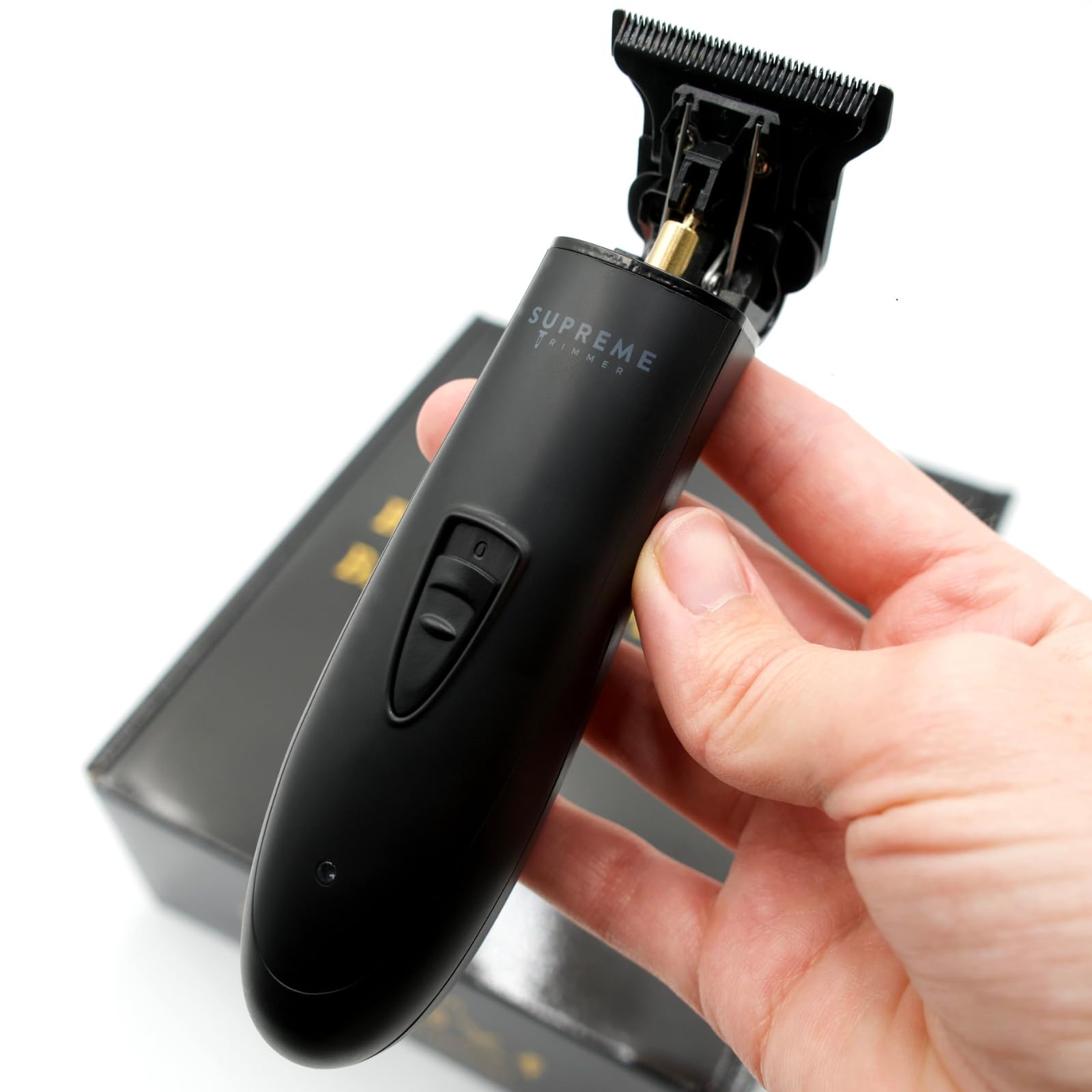 Supreme Trimmer 2-in-1 DLC T-Shaper Beard & Hair Trimmer + Crunch Lite Foil Shaver | Barber-Grade Precision & Travel Kit | Cordless Beard Grooming Set