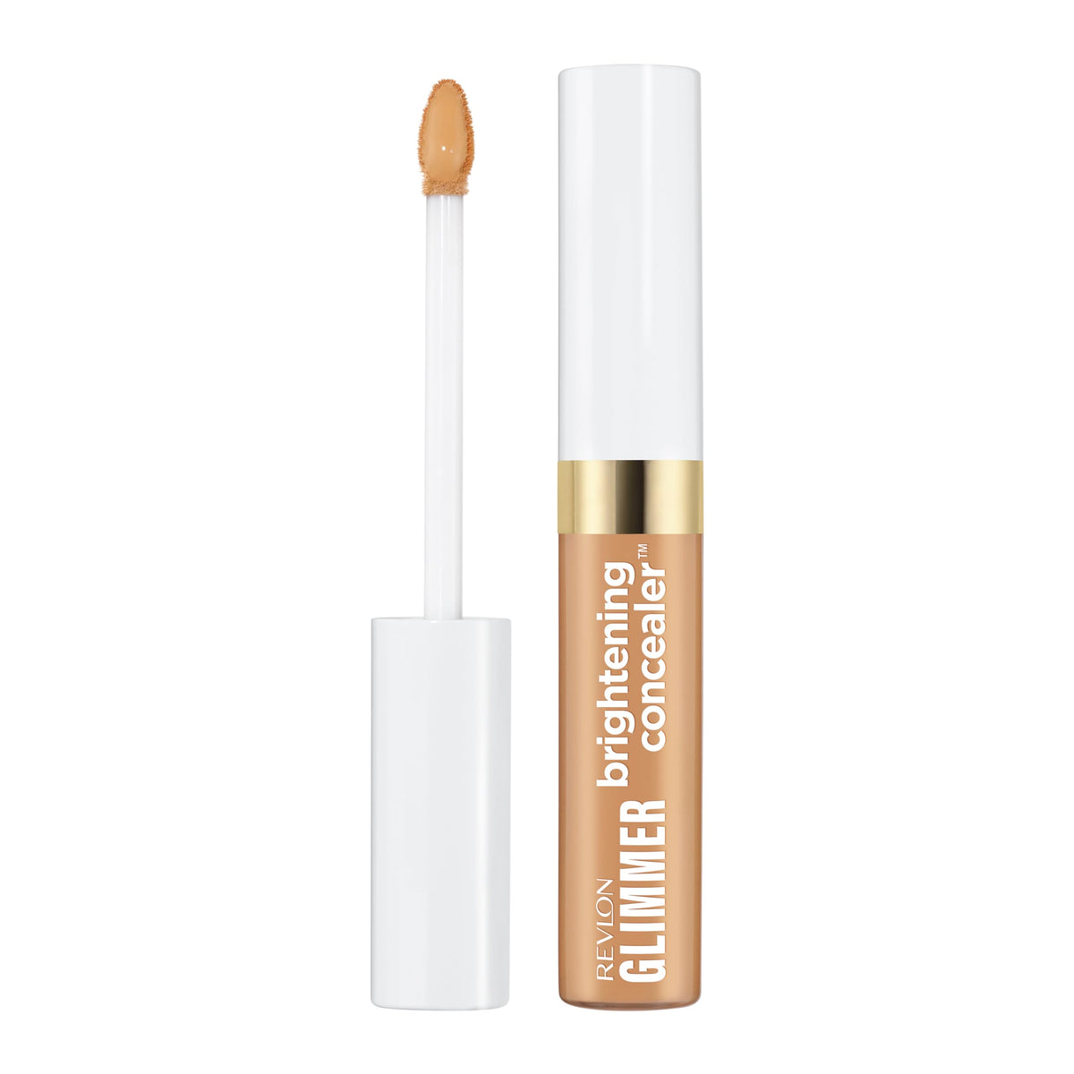 Revlon Glimmer Brightening Concealer, Under Eye Makeup, 145, 0.3 fl oz