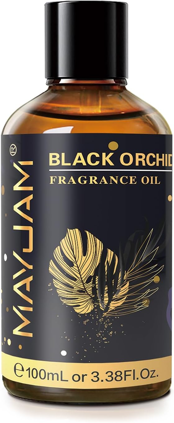 MAYJAM Black Orchid Fragrance Oil for Diffusers for Home, 100ML/3.38FL.OZ