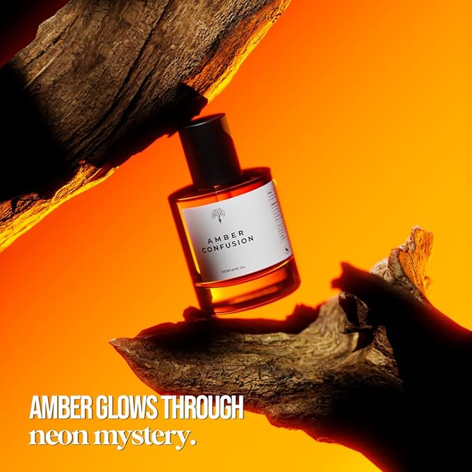 Eternal perfume oils Amber Confusion Perfumes for women Long Lasting Womens Perfume Concentrated Designer Perfume for men 1.69 FL Oz Eau De Parfum with 1 FL Oz (Pack of 2)