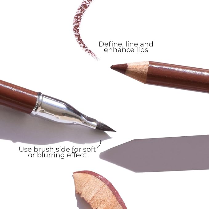 FITGLOW Beauty Vegan Lip Liner Pencil, Root, 1.1g