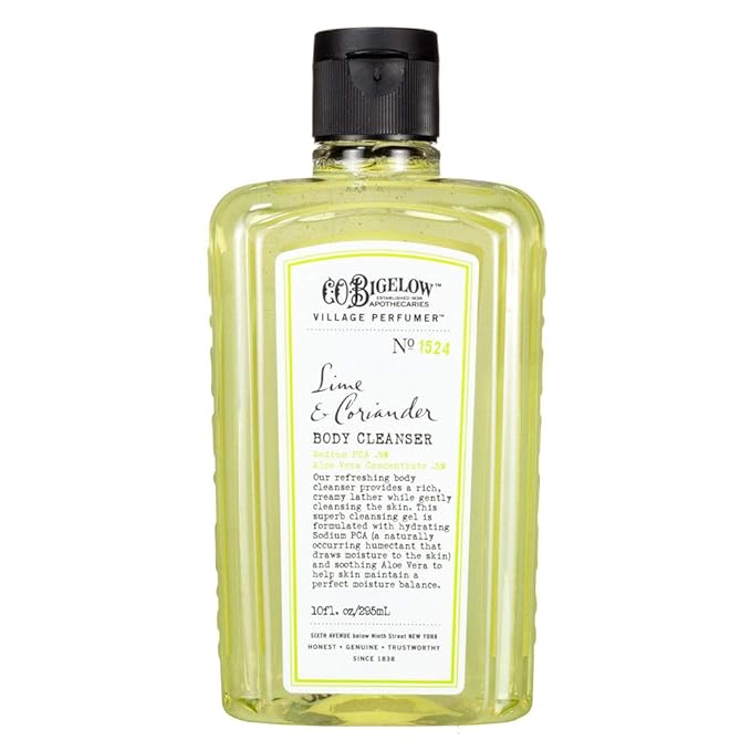 C.O. Bigelow Lime Coriander Body Wash, 10 fl oz