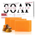 ORIENTLEAF Kojic Acid Soap, Turmeric Soap Bar for Dark Spots, 3 Pack
