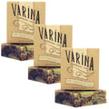 Varina Organic Mint Chocolate Swirl Bar Soap - Gentle Cleansing for Sensitive Skin, Herbal and Mint - 3 Pack - Experience Healthy and Glowing Skin