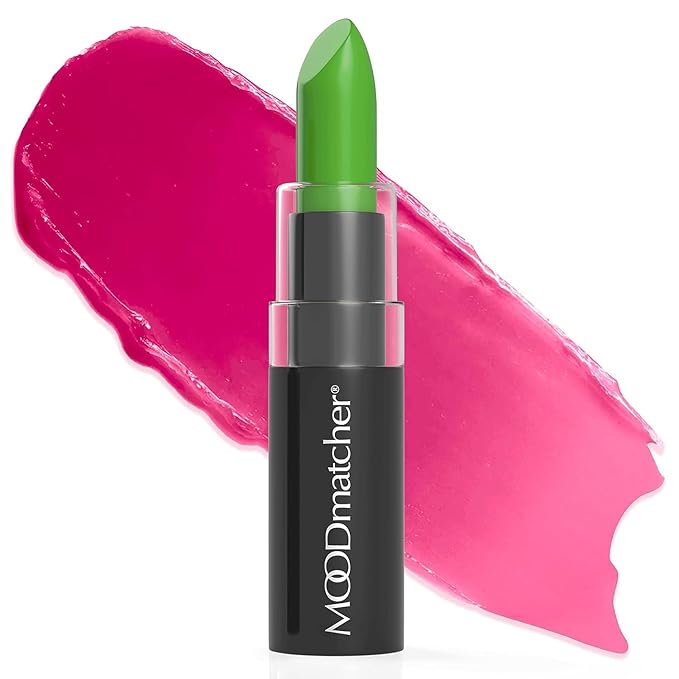 MOODmatcher LIVAURA Long Lasting Lipstick for Women – Color Changing Moisturizing Cream Lipsticks, Smudge Proof Lip Stick, Easy to Apply Lip Makeup, Made in USA (Green)