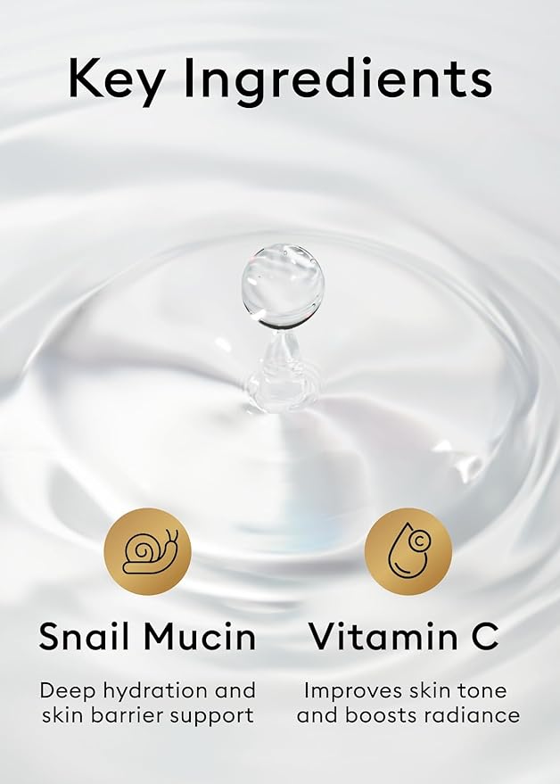 MISSHA Cell Renew Snail Mucin Vitamin C Toner Korean Skincare 5.07 oz