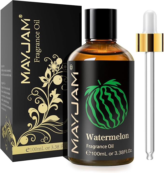 MAYJAM Watermelon Fragrance Oil for Diffusers for Home, 3.38FL.OZ