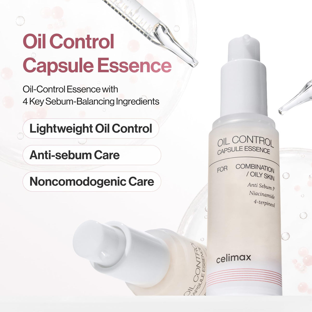 celimax Oil Control Capsule Essence, 1.01 fl.oz