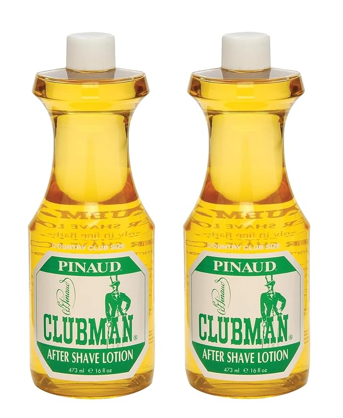 Clubman Pinaud After Shave Lotion – Soothes Skin After Shaving with Masculine Fragrance, Classic Barbershop Scent