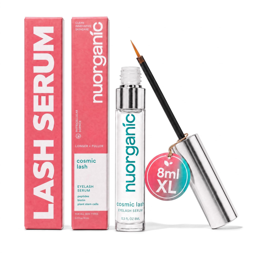 nuorganic Cosmic Lash Eyelash Growth Serum, Prostaglandin-Free, 8ml XL