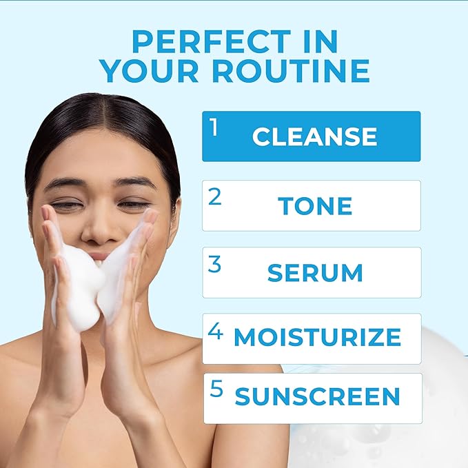 NEUTRIDERM Foaming Face Wash with Niacinamide & Vitamin C, 5 Fl Oz