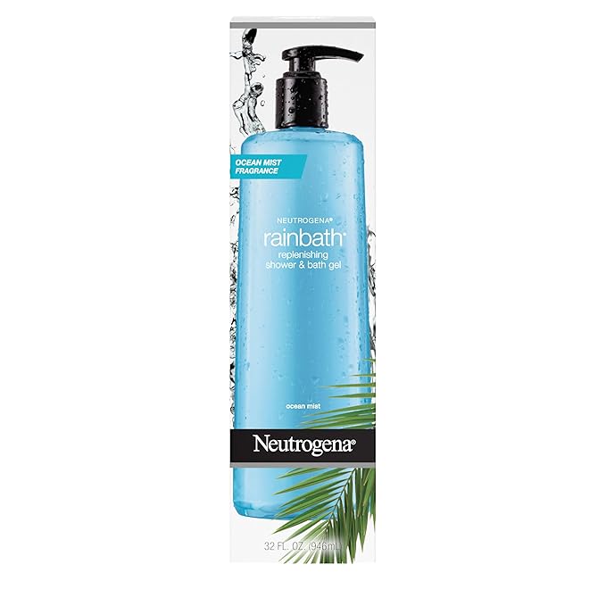 Neutrogena Rainbath Replenishing Shower & Bath Gel, Ocean Mist, 32 fl. oz