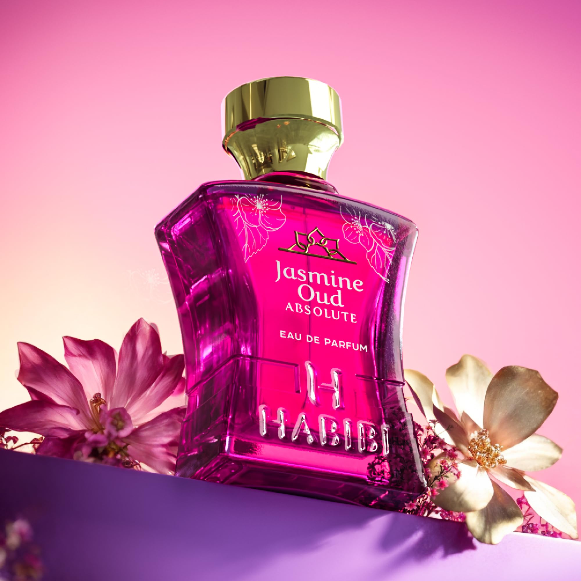 H HABIBI Jasmine Oud Absolute Eau de Parfum for Women 75 ml