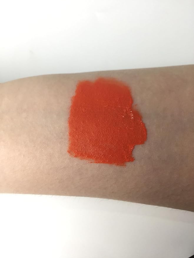 MAKI YIKA Orange Lipstick Matte Liquid for Women ColorStay Long Lasting Lipsticks