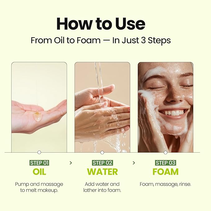 MAXCLINIC K Beauty Cica Biome Oil To Foam - Makeup Face Wash Cleanser