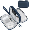 FYY Electronic Organizer, Travel Tech Pouch Bag, Cable Organizer Navy
