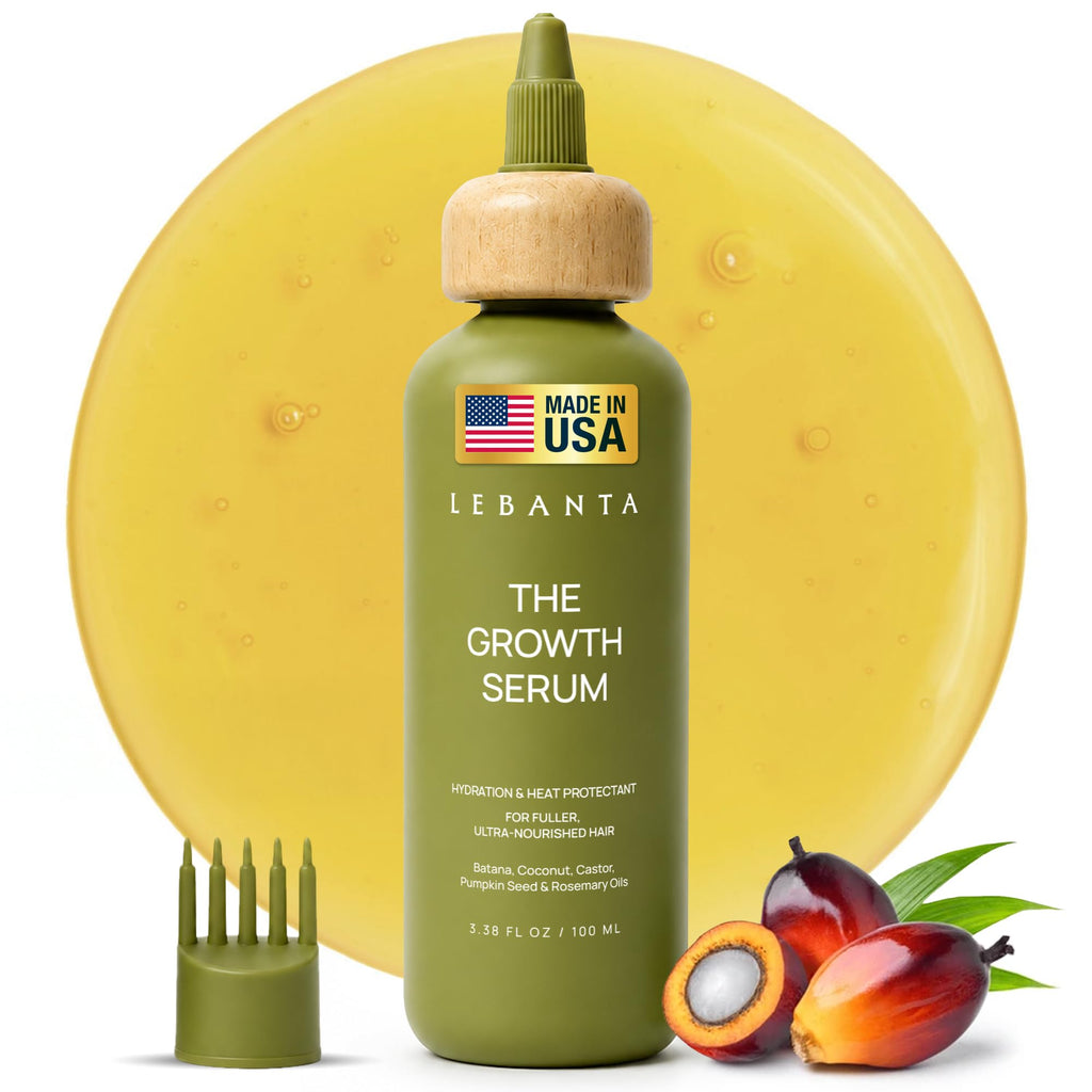 Lebanta Batana Oil for Hair - Organic Castor Rosemary Scalp Oil 3.38 Fl Oz