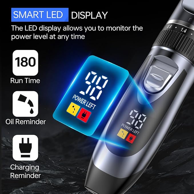 Benbodes Benbodes Cordless Hair Clippers for Men-Rechargeable Grooming Kit