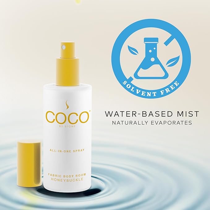 COCO by Stone 5oz All-in-One Spray Honeysuckle Fabric & Room Mist