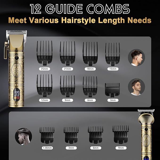GSKY Hair Clippers for Men Professional,Clippers for Hair Cutting