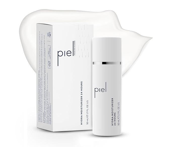 PIEL BY MIGUELINA CALDERON Hydra Moisturizer 24Hrs – Lightweight Facial Cream with Beta Glucan & Niacinamide – Moisturizer for All Skin Types – For Women & Men 50Ml /1.7 Oz