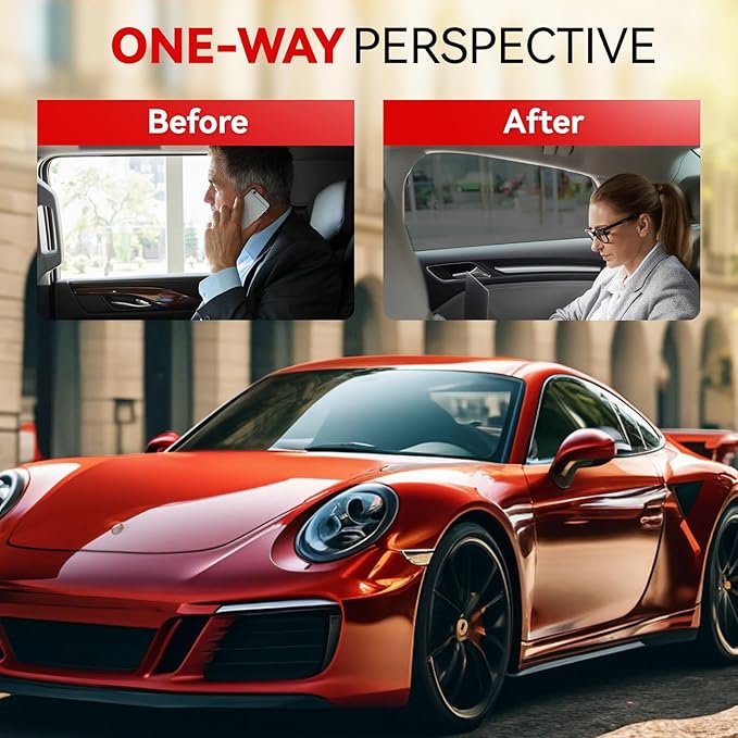 Car Ceramic Window Tint 36" in x 100'Ft with 20% Percent VLT, Tinted Film for Car Windows, UV&IR Protection Heat Insulation Anti-Explosion Scratch Resistant