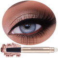 Daeuwiutr Nude Rose Gold Eyeshadow Stick Cream Smooth Single Eyeshadow Pencil Shimmer Crayon Palette Hypoallergenic Waterproof Eye Shadow Highlighter Stick Makeup Eye Liner Pen Dimensional Eyes Look