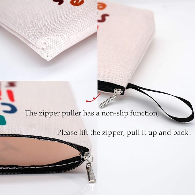 Teacher Makeup Bag Teacher Gifts for Women Funny Grammar English Teachers