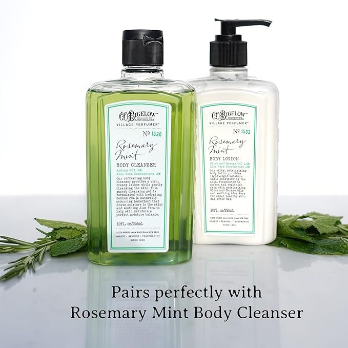 C.O. Bigelow Rosemary Mint Body Lotion, 10 fl oz