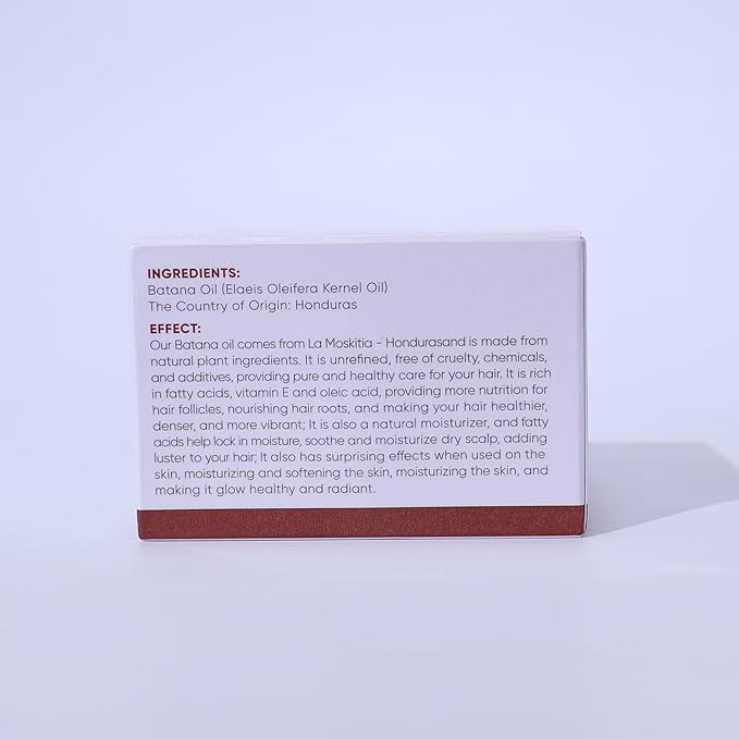 Yeokoe Batana Oil for Hair Growth Pure and Natural Raw Unrefined Dr Sebi,Hair Oil,Great for Skin Care and Hair Care Promotes Hair Thickness for Men Women
