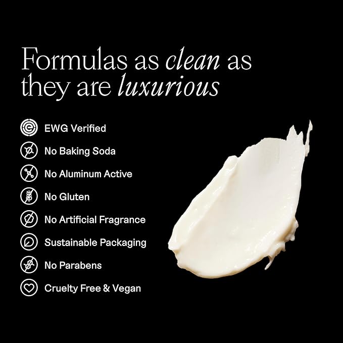 Each & Every Natural Deodorant, EWG Verified & Vegan (2.5oz)