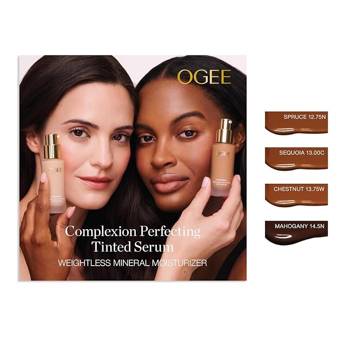 Ogee Complexion Perfecting Liquid Foundation - Sequoia 13.0C, Tinted
