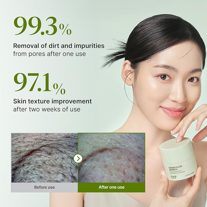 CKD Green Plum AHA BHA Grinding Cleansing Balm [Refill]