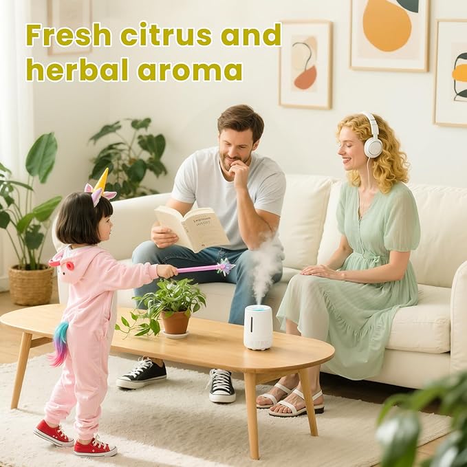 EVOKE OCCU Lemongrass Essential Oil for Diffuser, Skin Care & Aromatherapy