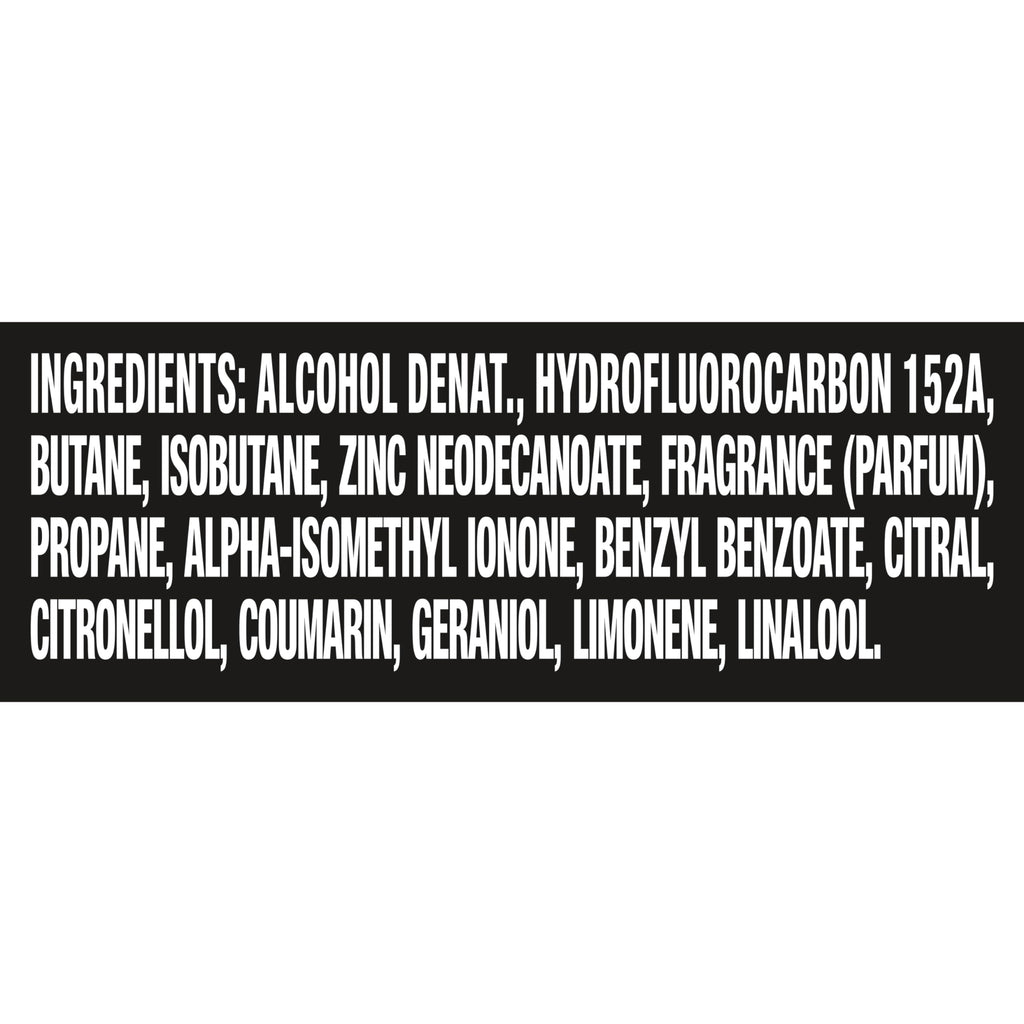 AXE Aluminium-Free Deodorant Body Spray, Travel Size, Black Vanilla 1 Pack, 72 Hour Odor Protection, Orange + Sandalwood, 1 Oz Each