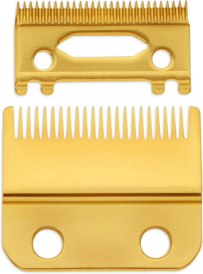 Fagaci Precise Clipper Replacement Blades Gold, 440C Steel Sharp Out Box