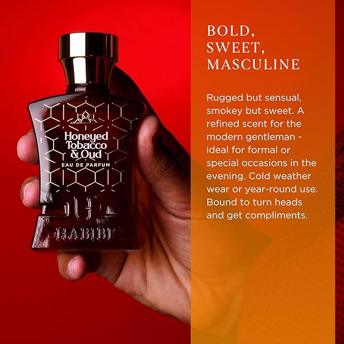 H HABIBI Honeyed Tobacco & Oud Perfume for Men Eau de Parfum 75 ml