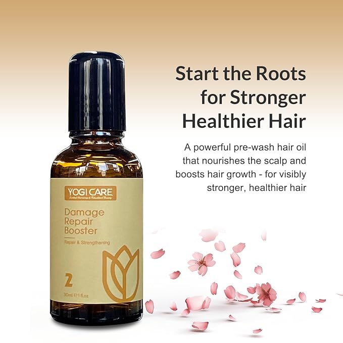 YOGI CARE Aroma Therapy Pre-Wash Hair Oil Serum 30ml / 1 Fl.oz (Repair & Strengthening)