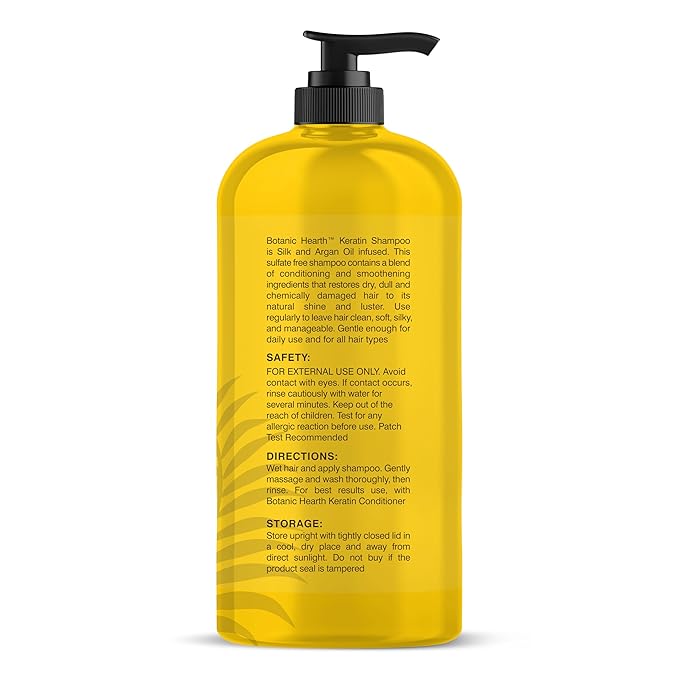 Botanic Hearth Keratin Shampoo - 16 Fl oz (Pack Of 1)