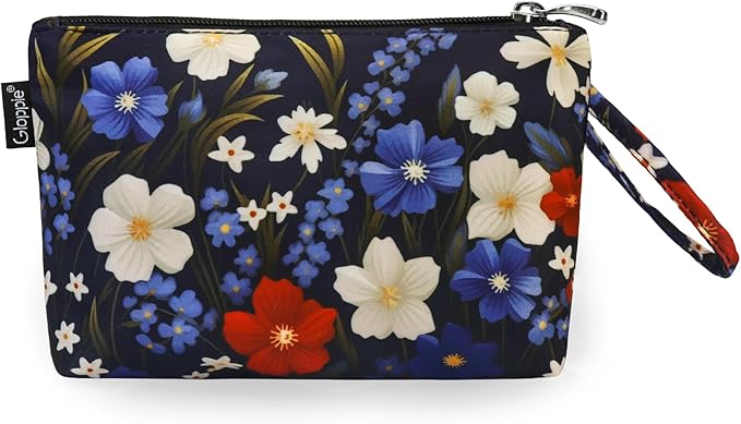 Gloppie Makeup Bag Small Cosmetic Bag for Purse Make up Pouch for Women